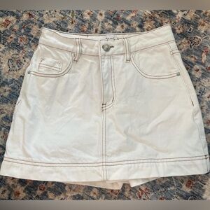 Princess Polly white denim skort Katlynne skort